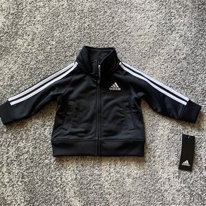 Adidas Tricot Tracksuit Kids 6M Black